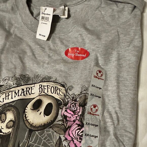 SOLD NWT Vintage Disney Store Nightmare Before Christmas Jack and Sally - Picture 3 of 4